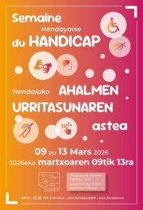 Semaine Hendayaise du Handicap du 9 au 13 mars 2026